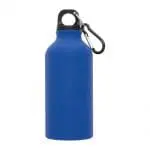 Promotional Oregon Aluminium Matte Bottle 400ml in various colours with carabiner and printed logo