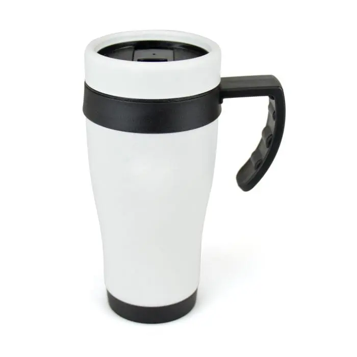 Branded Oregon Blanc Travel Mug 400ml