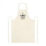 Branded Orissa GOTS Organic Cotton Apron in Natural