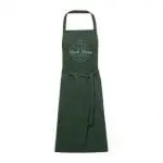 Branded Orissa GOTS Organic Cotton Apron in Green