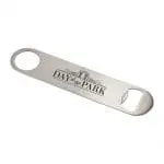 Branded Paddle Bottle Opener in Silver