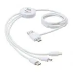 Printed Pure 5-in-1 Antibacterial Charging Cable with printed logo or design