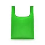 Promotional foldaway shopper bag in various colours with printed logo