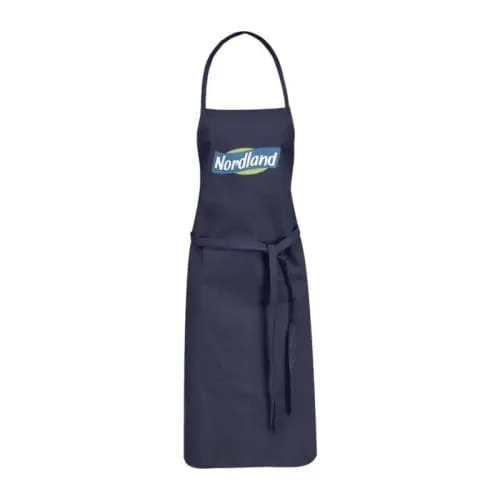 Branded Reeva Apron in Navy Blue