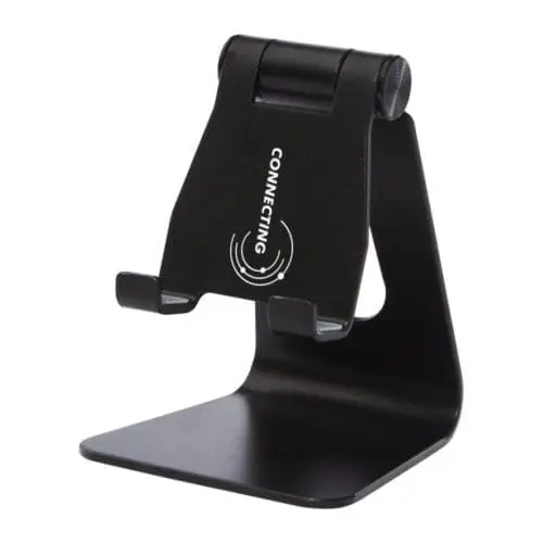 Promotional tablet stand with printed logo