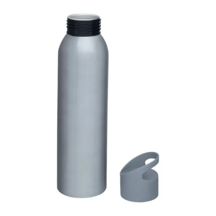 Branded Sky Aluminium Water Bottle 650ml in lots of colours with printed logo