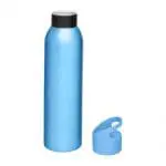 Branded Sky Aluminium Water Bottle 650ml in various colours with printed logo