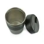 Branded Turner Take Out Tumbler 300ml Open with Lid resting to the side