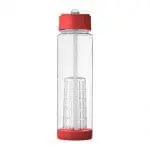 Branded Tutti-Frutti Tritan Infuser Sport Bottle 740ml with matching coloured lid and base and printed logo