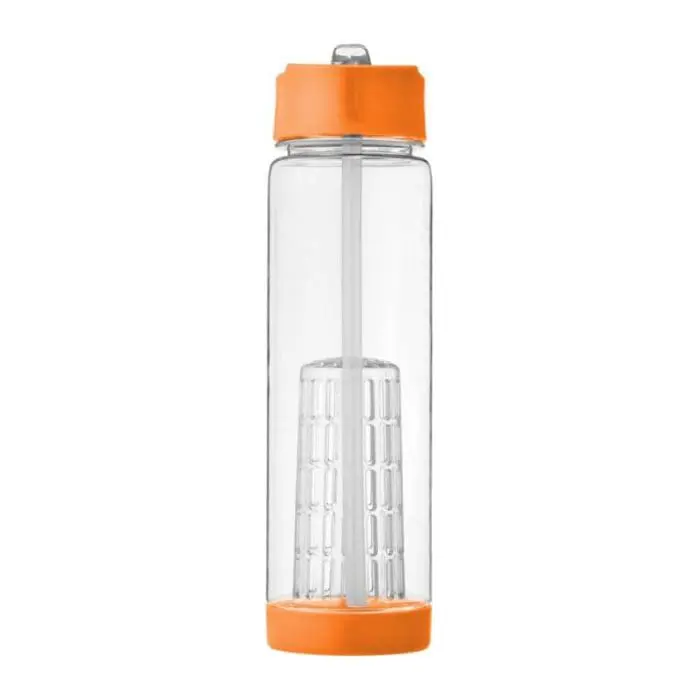 Branded Tutti-Frutti Tritan Infuser Sport Bottle 740ml with matching coloured lid and base and printed logo