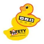 Promotional Bath Water Temperature Gauge in duck shape printed with logo or design