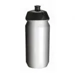 Promotional Biodegradable Sports Bottle 500ml with black lid and printed logo