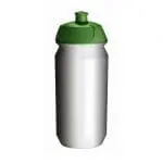 Promotional Biodegradable Sports Bottle 500ml in light green with printed logo