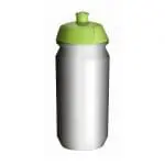 Promotional Biodegradable Sports Bottle 500ml in light green with printed logo