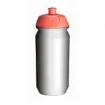 Branded Biodegradable Sports Bottle 500ml in peach with printed logo