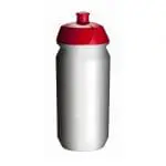 Promotional Biodegradable Sports Bottle 500ml in red with printed logo