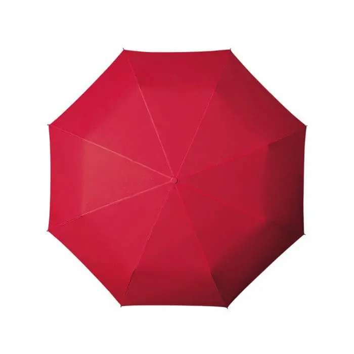 Branded Budget Supermini umbrella top view with printed logo or design