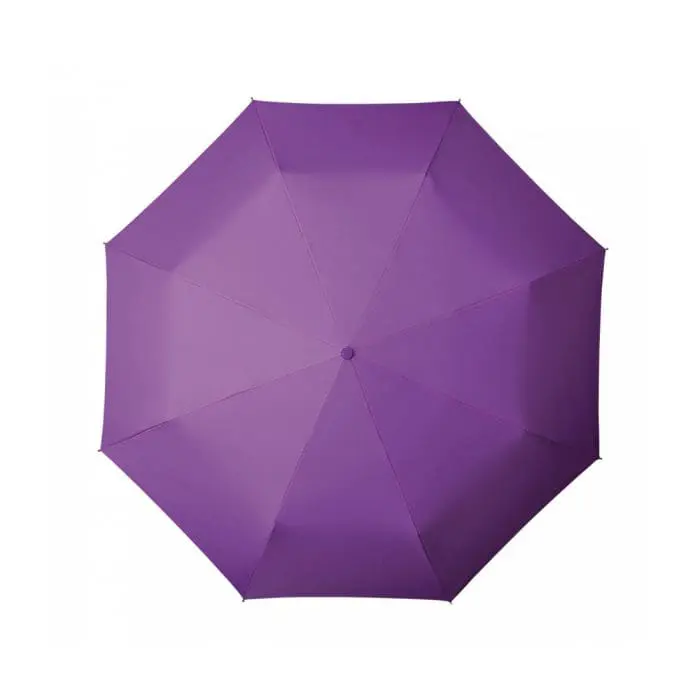 Branded Budget Supermini umbrella top view with printed logo or design