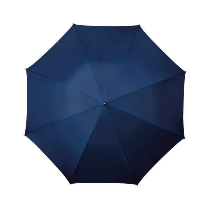 Custom-branded Classic Wooden Crook Umbrella with printed logo