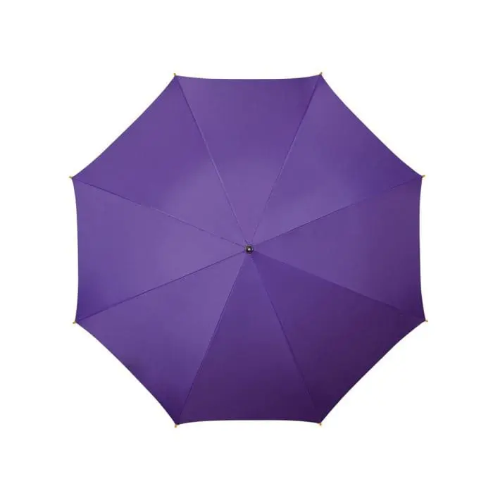 Custom-branded Classic Wooden Crook Umbrella with printed logo