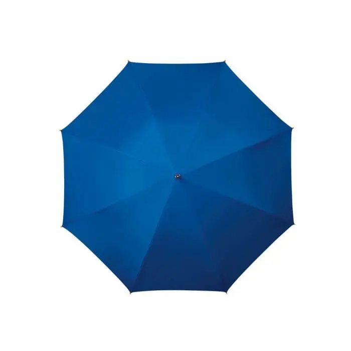 Custom-branded Classic Wooden Crook Umbrella with printed logo