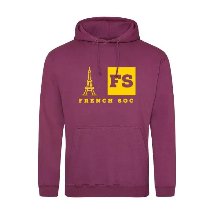 Promotional College Hoodie with printed logo or design