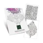 Branded A4 Colouring Therapy Book printed with logo or design