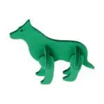 Promotional Foam Animal Puzzles in dog shape printed with logo or design