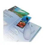 Promotional Folding Magnetic Bookmark with printed logo or design