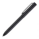 Promotional Grenadier Ball Pen in black and printed with logo