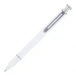 Branded Hurst Ballpen in white with printed logo