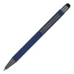 Branded Neptune Soft Feel Stylus Ballpen in various colours with black stylus and printed logo