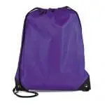 Promotional Pegasus polyester drawstring bag with printed logo