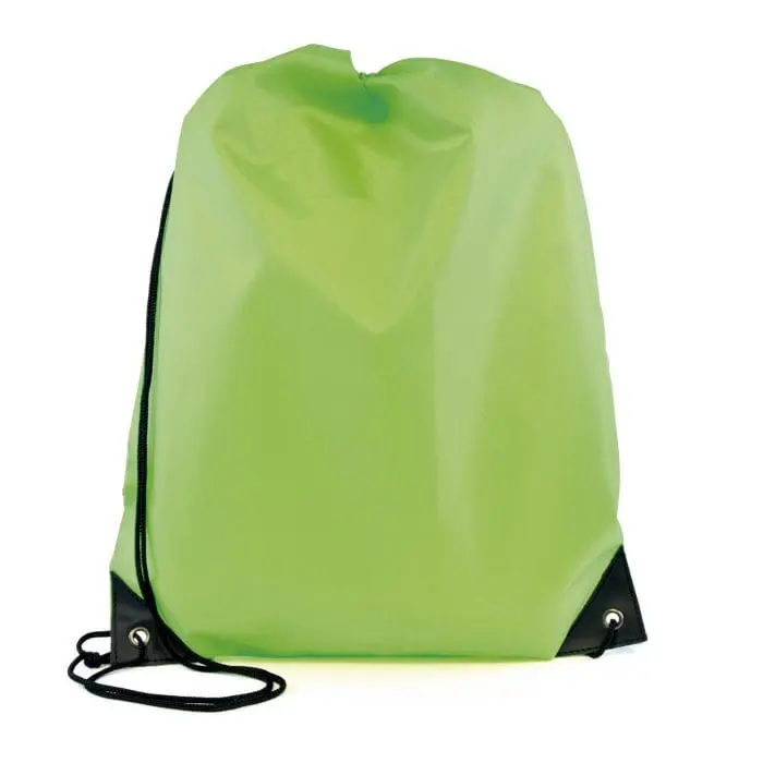 Promotional Pegasus polyester drawstring bag with printed logo