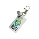 Printed Purse Bells on keyring printed with a logo or design