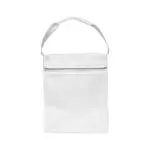 Branded Rainham Lunch Cooler Bag in white with printed logo