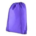 Custom-branded recyclable non woven drawstring bag with printed logo