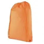 Branded recyclable non woven drawstring bag with printed logo