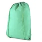 Branded recyclable non woven drawstring bag with printed logo