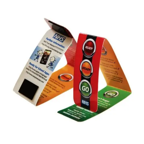 Promotional Trio Magnetic Clip printed with a logo or design