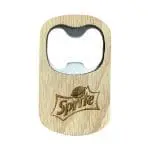 Branded Wooden Bottle Opener printed with logo or design