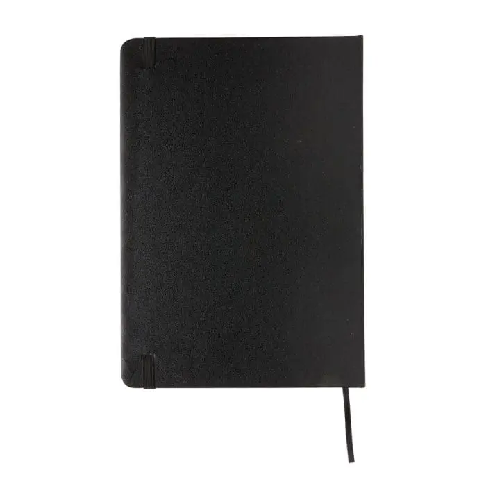 Promotional A5 Plain Classic Hardcover Sketchbook with printed logo and plain pages