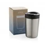 Personalised Avira Re-Steel Tumbler 300ml in assorted colours, printed with logo or design and supplied in a cardboard box