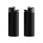 Promotional BIC All Black Lighter in black with printed logo or design