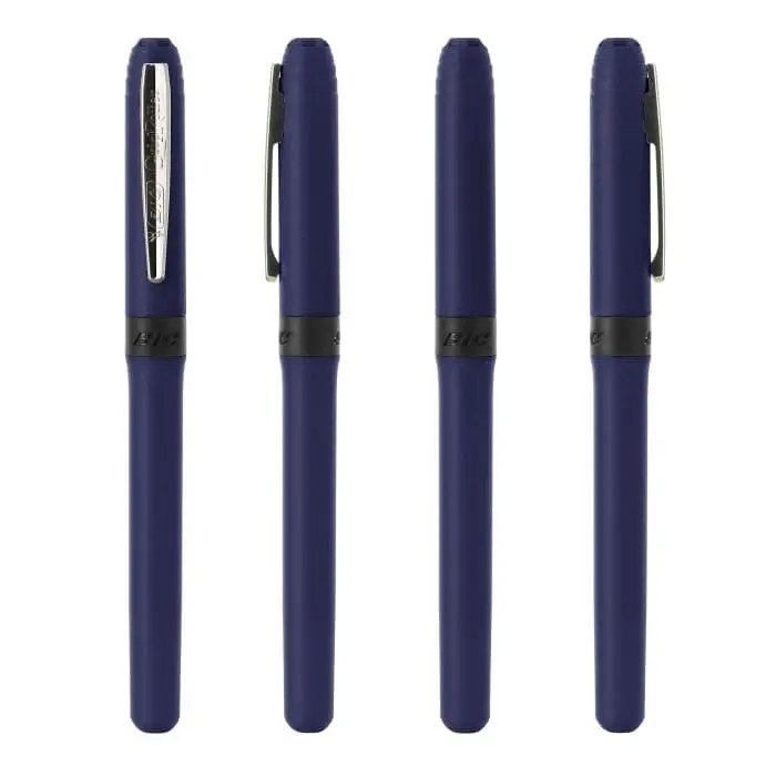 Customised BIC Grip Roller Pen in various colours with printed logo