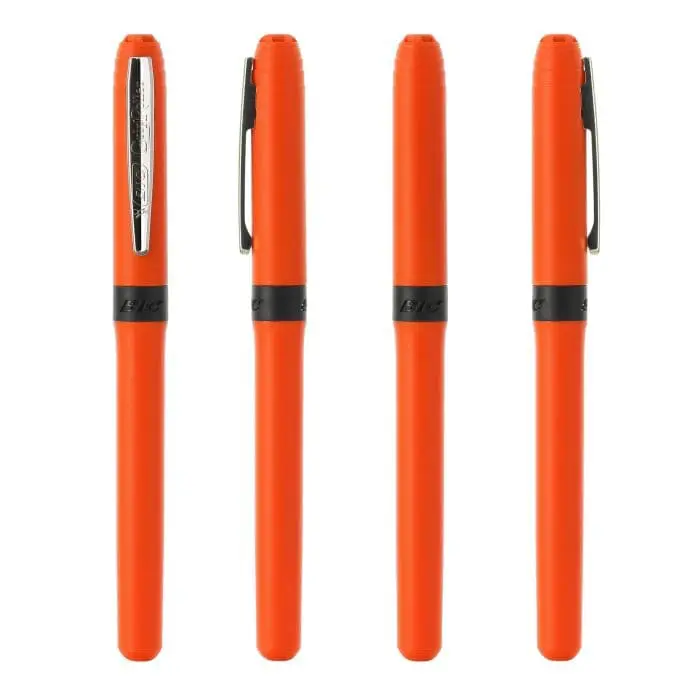 Customised BIC Grip Roller Pen in various colours with printed logo