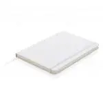 Branded Cloud Classic Hardcover Notebook A5 with printed logo, page marker and elastic closure