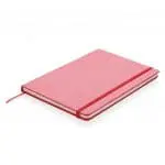 Branded Cloud Classic Hardcover Notebook A5 with printed logo, page marker and elastic closure