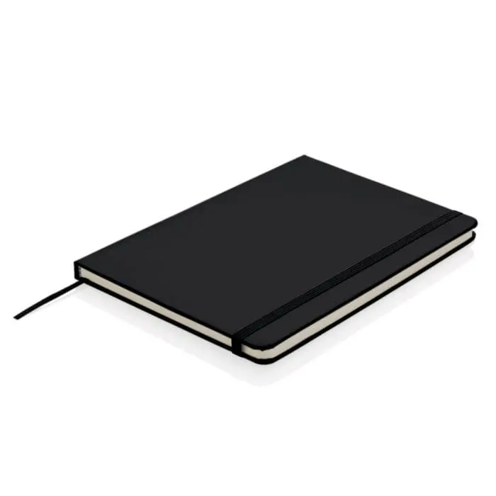 Customised Cloud Classic Hardcover Notebook A5 with printed logo, page marker and elastic closure