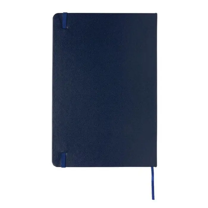 Printed Cloud Classic Hardcover Notebook A5 with printed logo and elastic closure